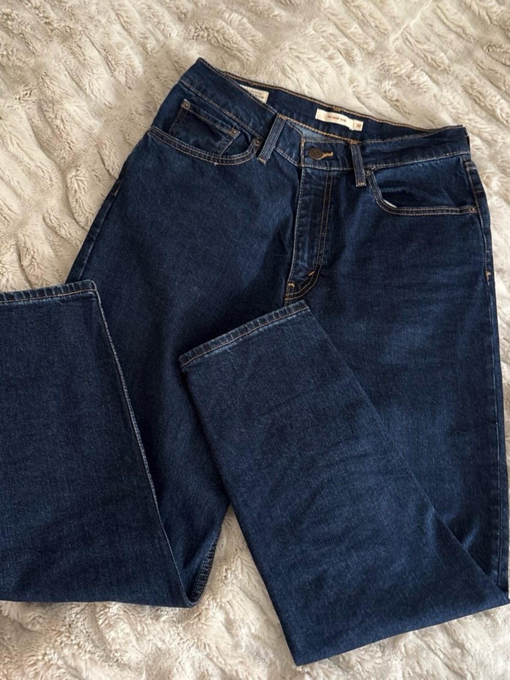 Levi’s 80s mom jean high-rise dark wash ankle tapered 30x28 EUC - Picture 2 of 6